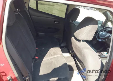 2013 Nissan Leaf Sv z USA, uszkodzony, nr VIN 1N4AZ0CP8DC403480